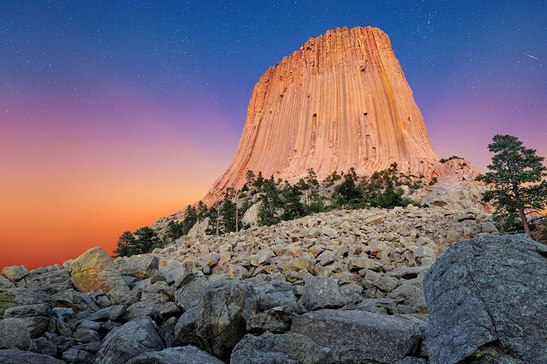 Devil's Tower, U.S. National Monument, Wyoming